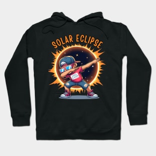 Dabbing boys Solar Eclipse sunglasses girls kid gift solar eclipse Hoodie